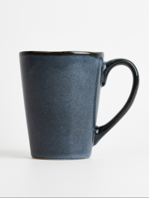 Кружка "Фьорд" из каменной керамики темно-синяя MBM HOME модель KP-136 DEEP BLUE Фото