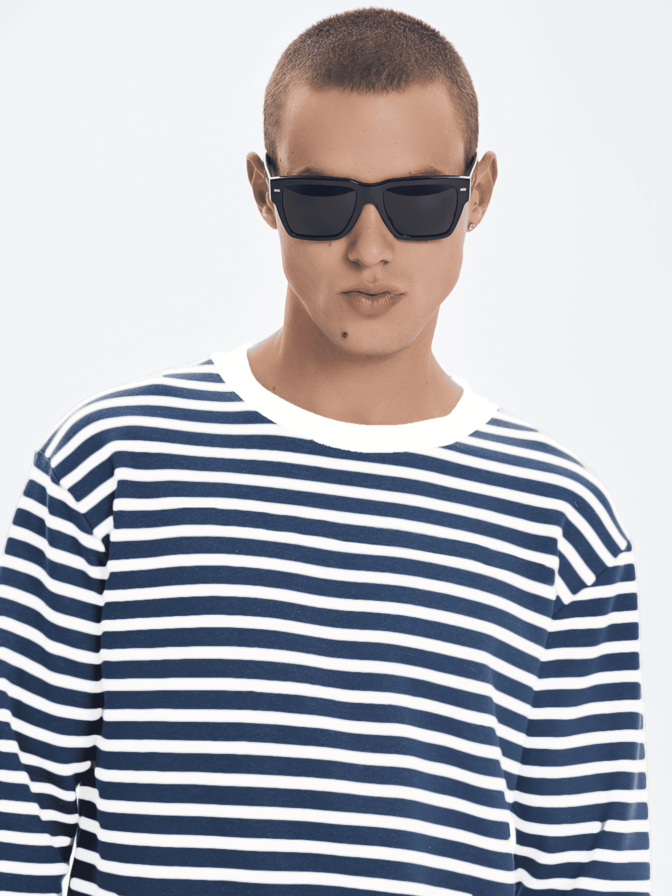 Лонгслів Роза модель 241225_blue Фото