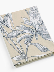 Кухонное полотенце "Тоскана" из натурального хлопка бежевое с принтом MBM MY HOME модель KT-13 M BEIGE/PRINT Фото