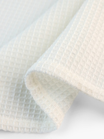 Кухонное полотенце вафельное "Тоскана" из натурального хлопка белое MBM MY HOME модель KT-13 M WHITE Фото