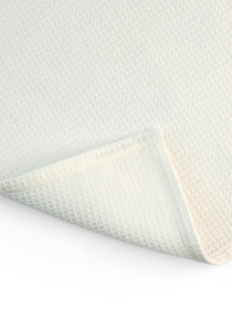 Кухонное полотенце вафельное "Тоскана" из натурального хлопка белое MBM MY HOME модель KT-13 M WHITE Фото