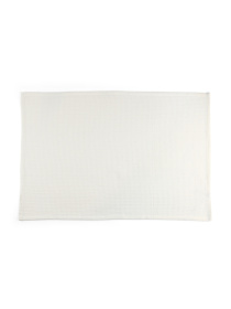 Кухонное полотенце вафельное "Тоскана" из натурального хлопка белое MBM MY HOME модель KT-13 M WHITE Фото