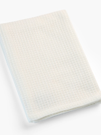 Кухонное полотенце вафельное "Тоскана" из натурального хлопка белое MBM MY HOME модель KT-13 M WHITE Фото