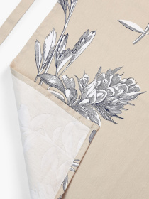 Фартук "Тоскана" из натурального хлопка бежевый MBM MY HOME модель KT-14 BEIGE/PRINT Фото