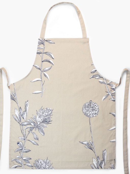 Фартух "Тоскана" з натуральної бавовни бежевий MBM MY HOME модель KT-14 BEIGE/PRINT Фото