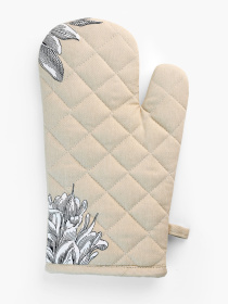 Прихватка-варежка "Тоскана" бежевая с принтом MBM MY HOME модель KT-15 BEIGE/PRINT Фото