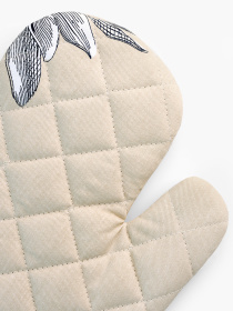 Прихватка-варежка "Тоскана" бежевая с принтом MBM HOME модель KT-15 BEIGE/PRINT Прихватка-варежка "Тоскана" бежевая с принтом MBM HOME модель KT-15 BEIGE/PRINT Фото