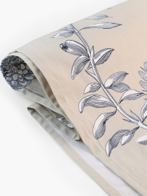 Раннер "Тоскана" из натурального хлопка бежевый MBM MY HOME модель KT-17 L BEIGE/PRINT Фото