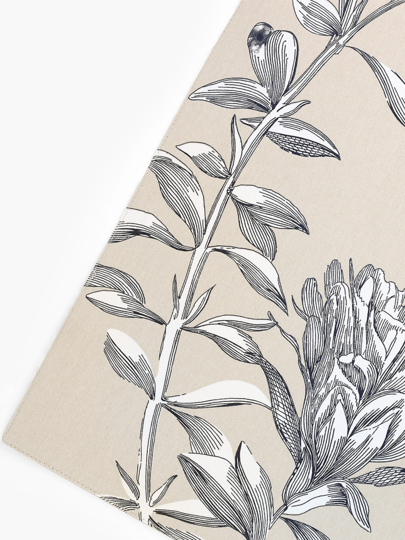 Подставка под посуду двухслойная "Тоскана" из натурального хлопка MBM HOME модель KT-18 M BEIGE/PRINT Фото