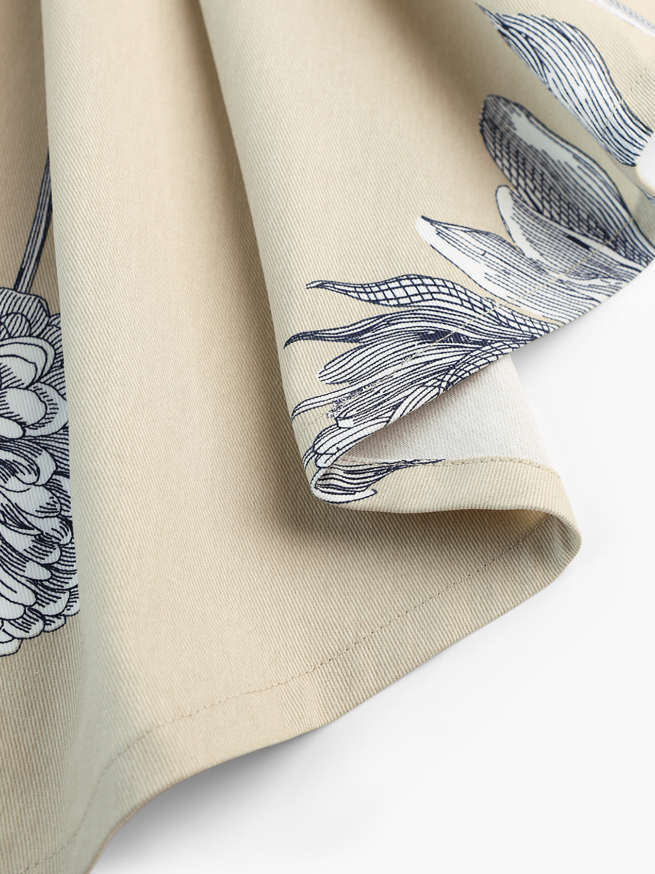 Скатерть круглая "Тоскана" из натурального хлопка бежевая MBM HOME модель KT-20 BEIGE/PRINT Скатерть круглая "Тоскана" из натурального хлопка бежевая MBM HOME модель KT-20 BEIGE/PRINT Фото