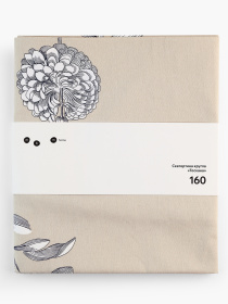 Скатерть круглая "Тоскана" из натурального хлопка бежевая MBM HOME модель KT-20 BEIGE/PRINT Скатерть круглая "Тоскана" из натурального хлопка бежевая MBM HOME модель KT-20 BEIGE/PRINT Фото