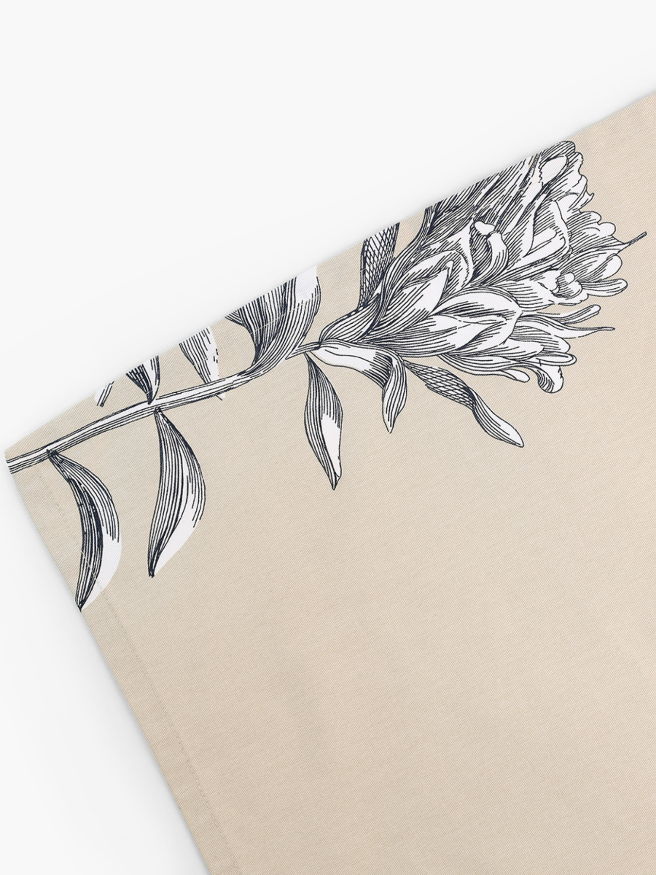 Салфетка "Тоскана" из натурального хлопка бежевая MBM MY HOME модель KT-21 BEIGE/PRINT Фото