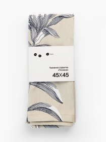 Салфетка "Тоскана" из натурального хлопка бежевая MBM HOME модель KT-21 BEIGE/PRINT Салфетка "Тоскана" из натурального хлопка бежевая MBM HOME модель KT-21 BEIGE/PRINT Фото