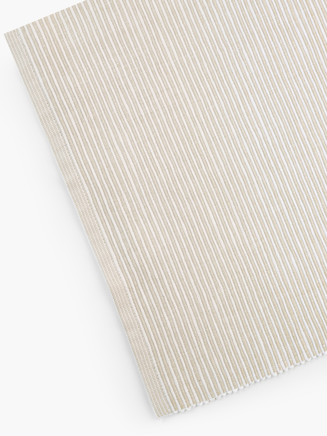 Салфетка под посуду "Тоскана" из натурального хлопка MBM MY HOME модель KT-22 BEIGE/WHITE Фото