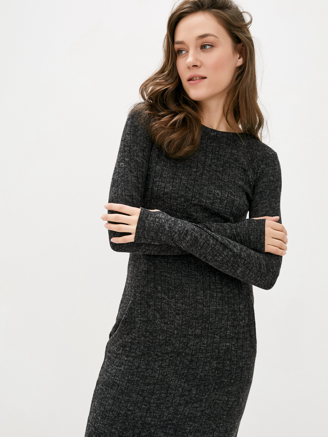 Сукня максі ISSA Plus модель 12105-A_black Фото