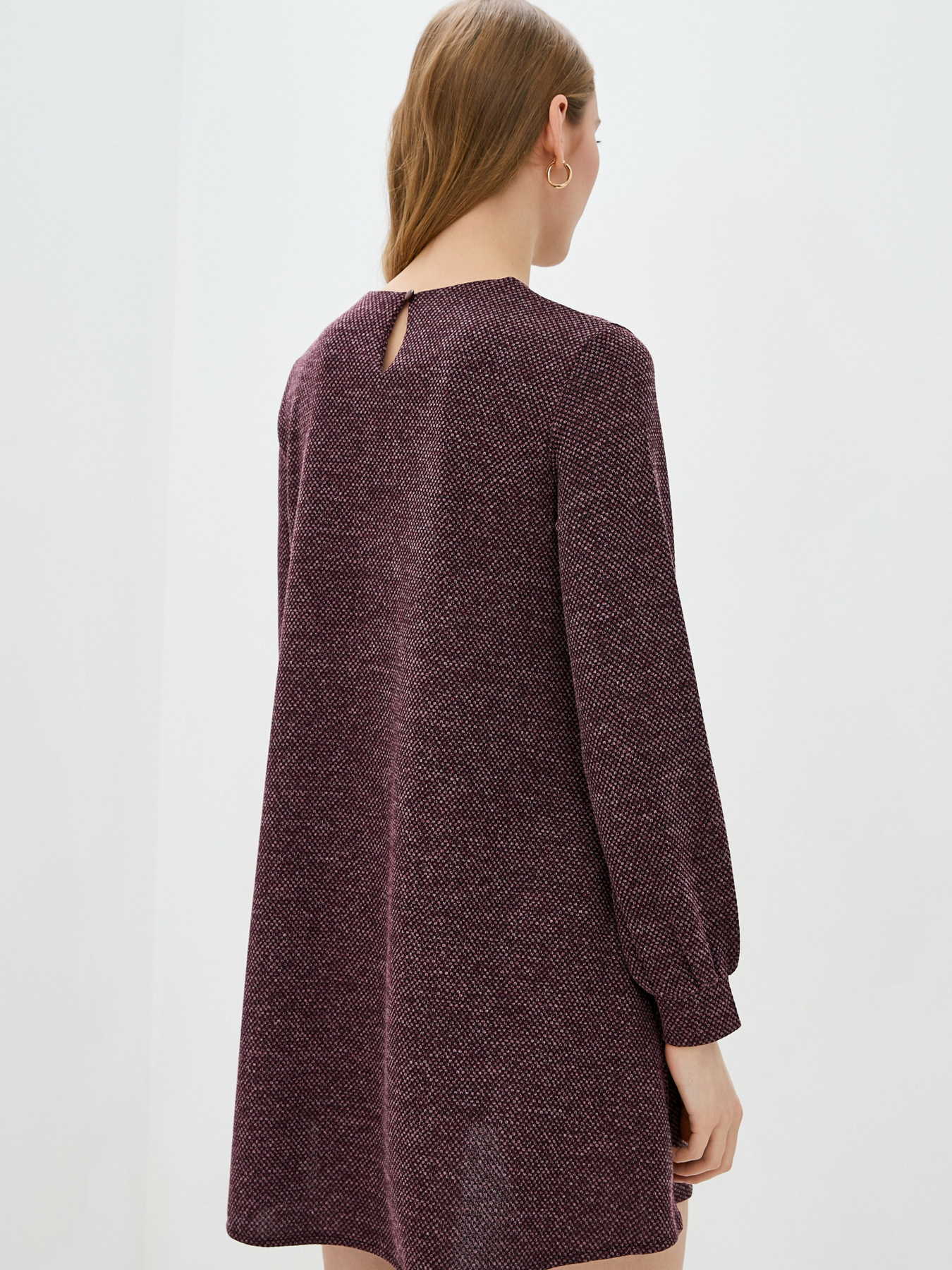 Платья ISSA Plus модель 12991_burgundy Фото