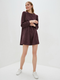 Платья ISSA Plus модель 12991_burgundy Фото