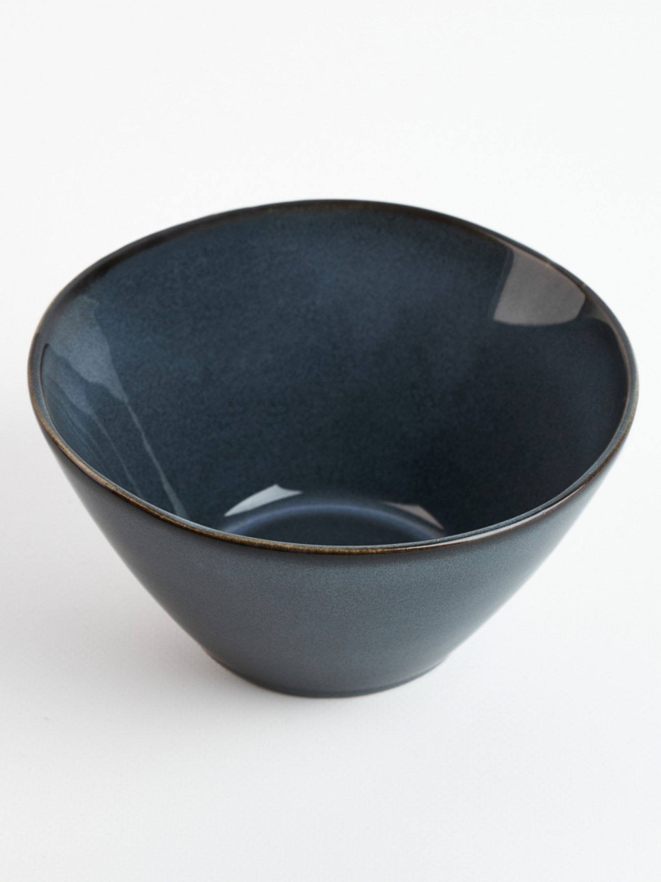 Пиала "Фьорд" из каменной керамики айвори MBM MY HOME модель KP-124 DEEP BLUE Фото