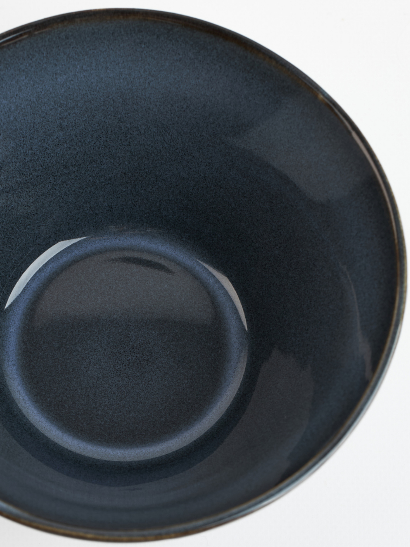 Пиала "Фьорд" из каменной керамики айвори MBM MY HOME модель KP-124 DEEP BLUE Фото