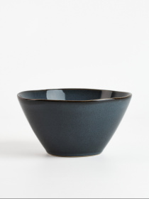 Пиала "Фьорд" из каменной керамики айвори MBM MY HOME модель KP-124 DEEP BLUE Фото