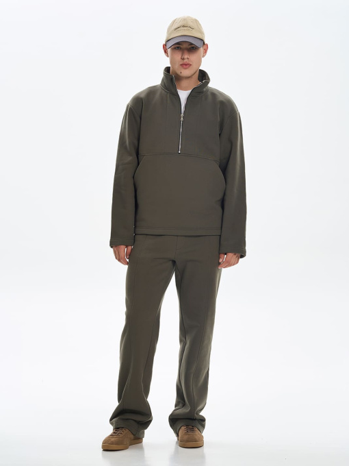 Повсякденні штани Роза модель 241228_olive Фото