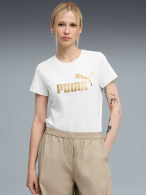 Футболка PUMA Metallic No. 1 Logo Tee модель 631536 Фото