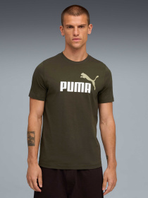 Футболка PUMA Ess 2 Color No. 1 Logo Tee модель 684708 Фото