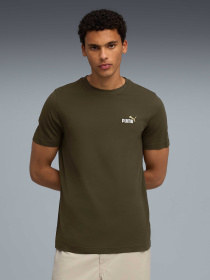 Футболка PUMA Ess 2 Color Small Logo Tee модель 684717 Фото