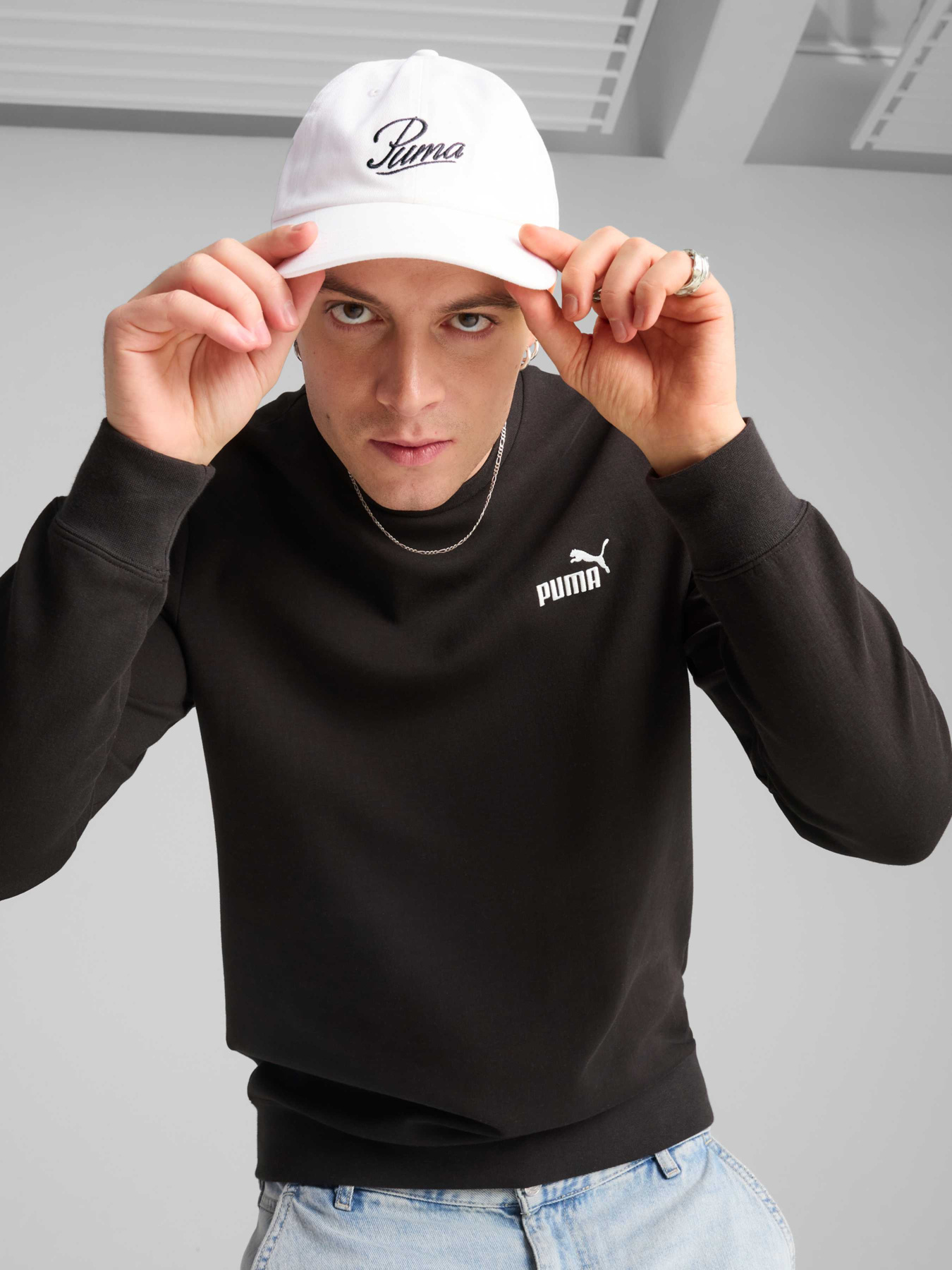 Кепка PUMA Ess Script Logo Dad Cap модель 025996 Фото