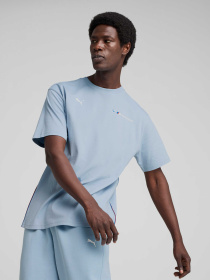 Футболка PUMA Bmw Mms Ess+ Logo Tee модель 632516 Фото