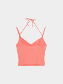 Топ спортивный PUMA Classics Ribbed Crop Top модель 624255 Фото