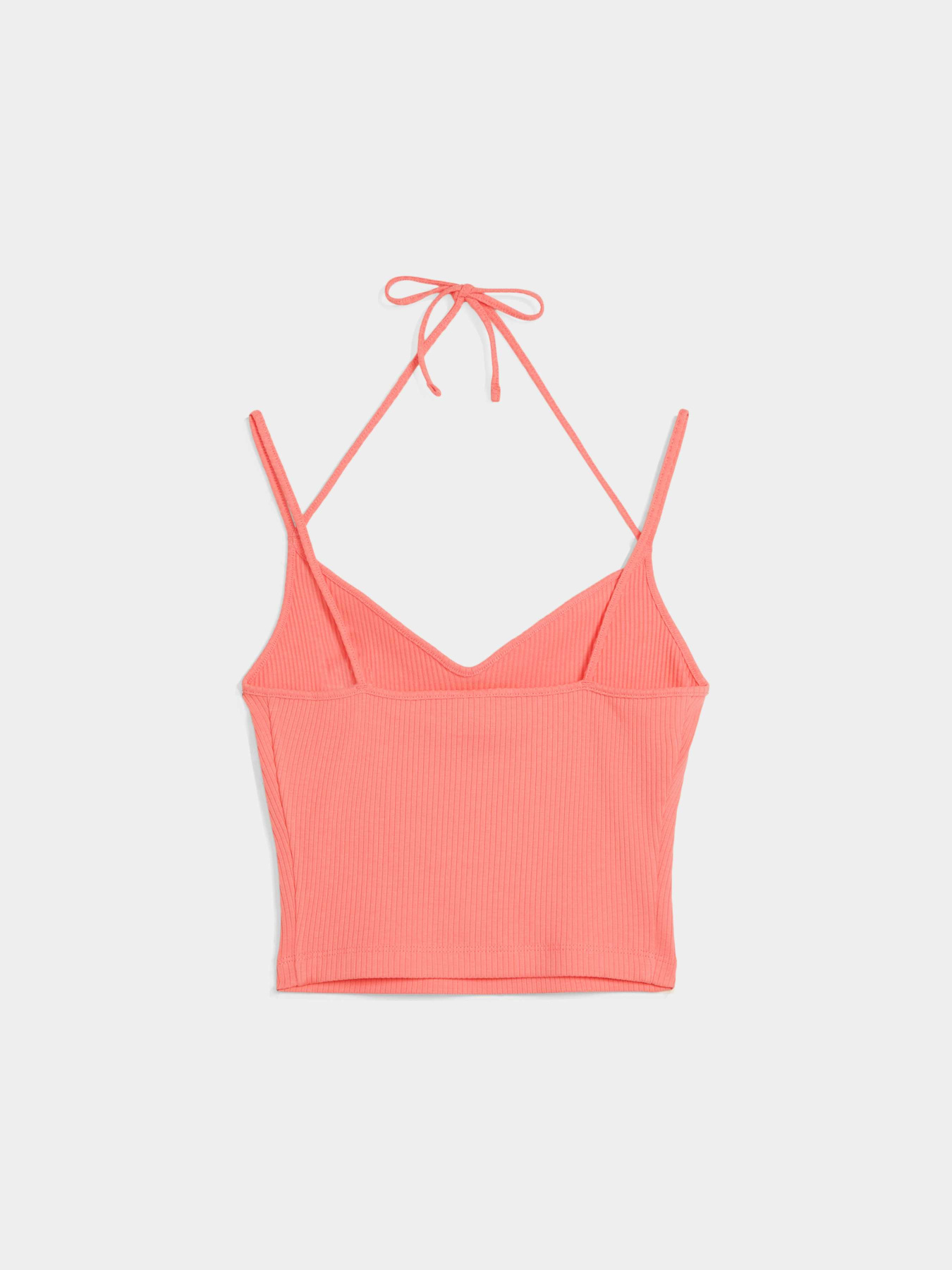 Спортивный топ PUMA Classics Ribbed Crop Top модель 624255 Фото
