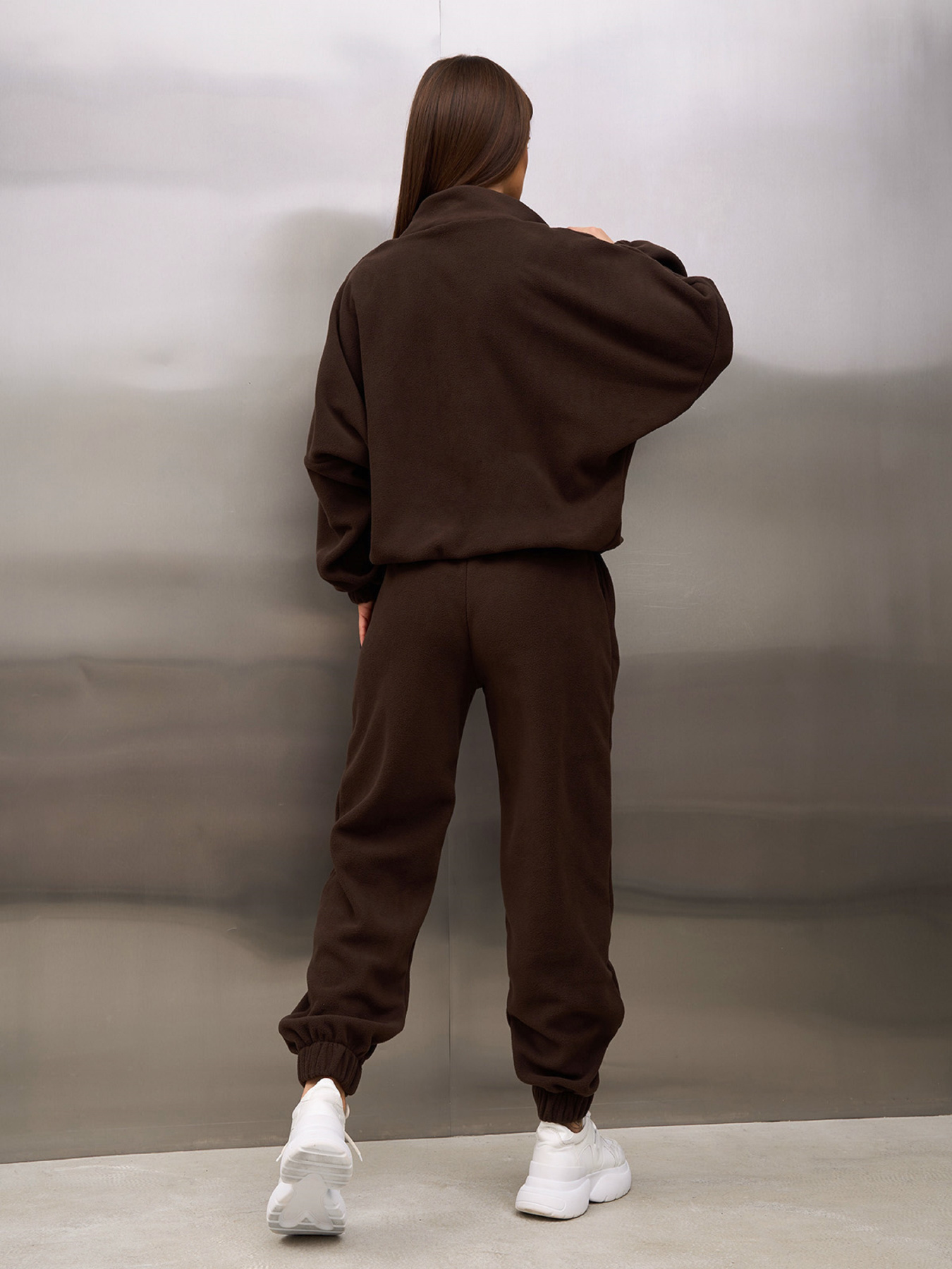 Спортивний костюм ISSA Plus модель 14197_темно-коричневый Фото