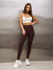 Легінси ISSA Plus модель 9505_темно-коричневый Фото