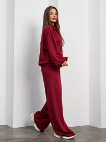 Костюм ISSA Plus модель 15371_бордовый Фото