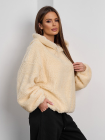 Худі ISSA Plus модель 13580_светло-бежевый Фото