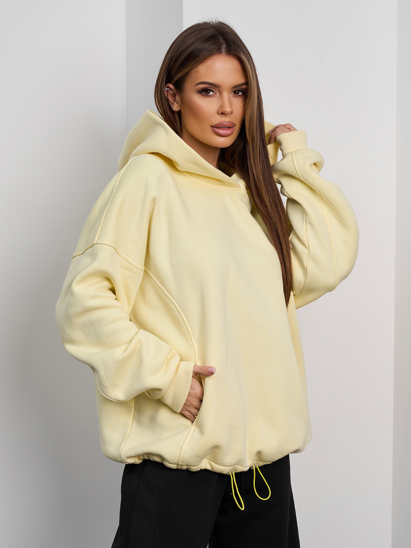 Худі ISSA Plus модель 14923K_желтый Фото