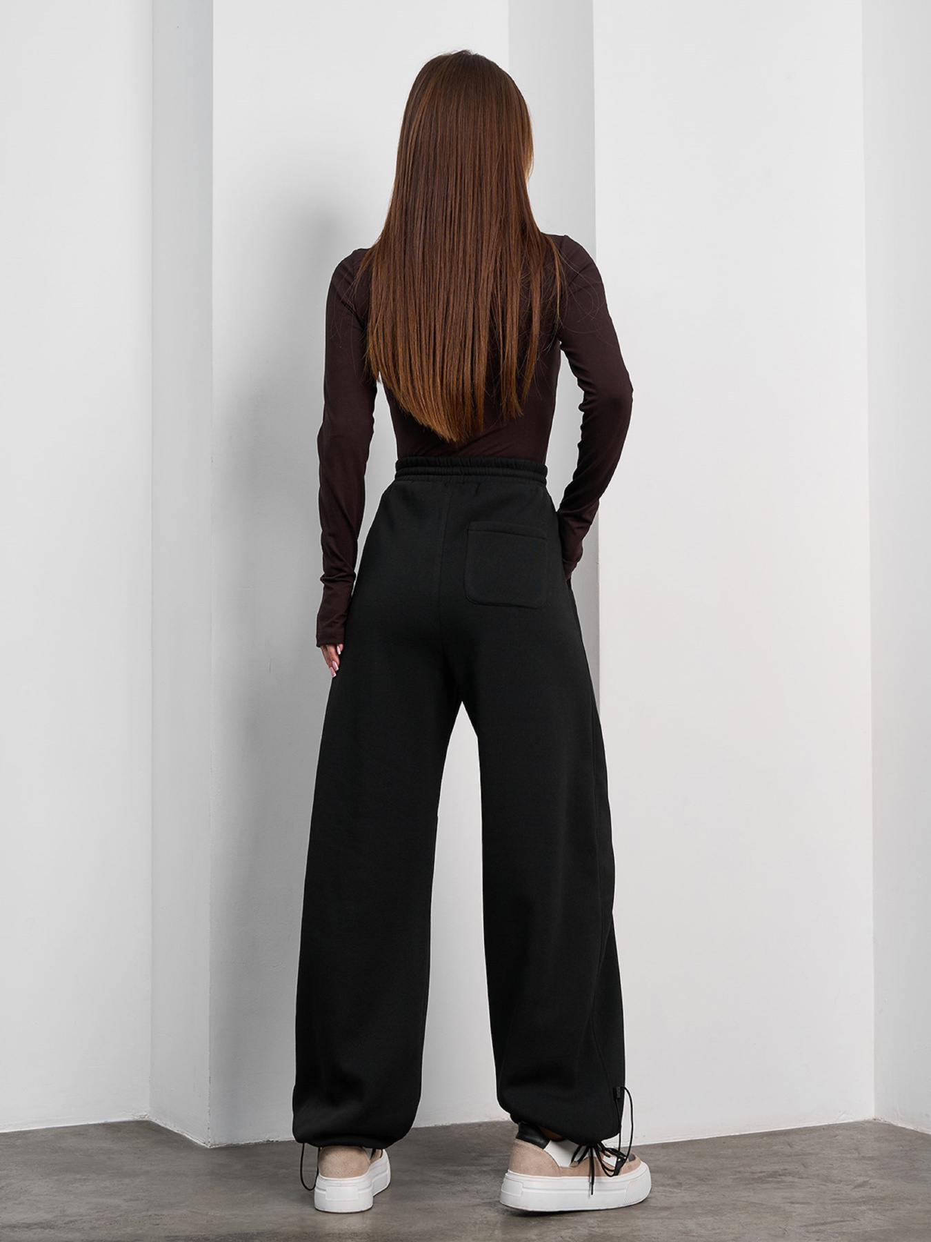 Повседневные штаны ISSA Plus модель 15373_черный Фото