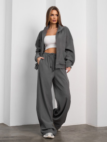 Спортивный костюм ISSA Plus модель 15375_серый Спортивный костюм ISSA Plus модель 15375_серый Фото