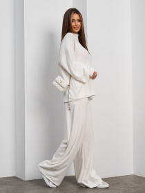 Костюм ISSA Plus модель 15376_молочный Фото