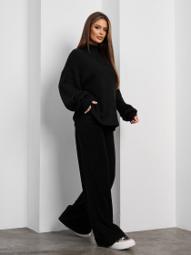 Костюм ISSA Plus модель 15376_черный Фото