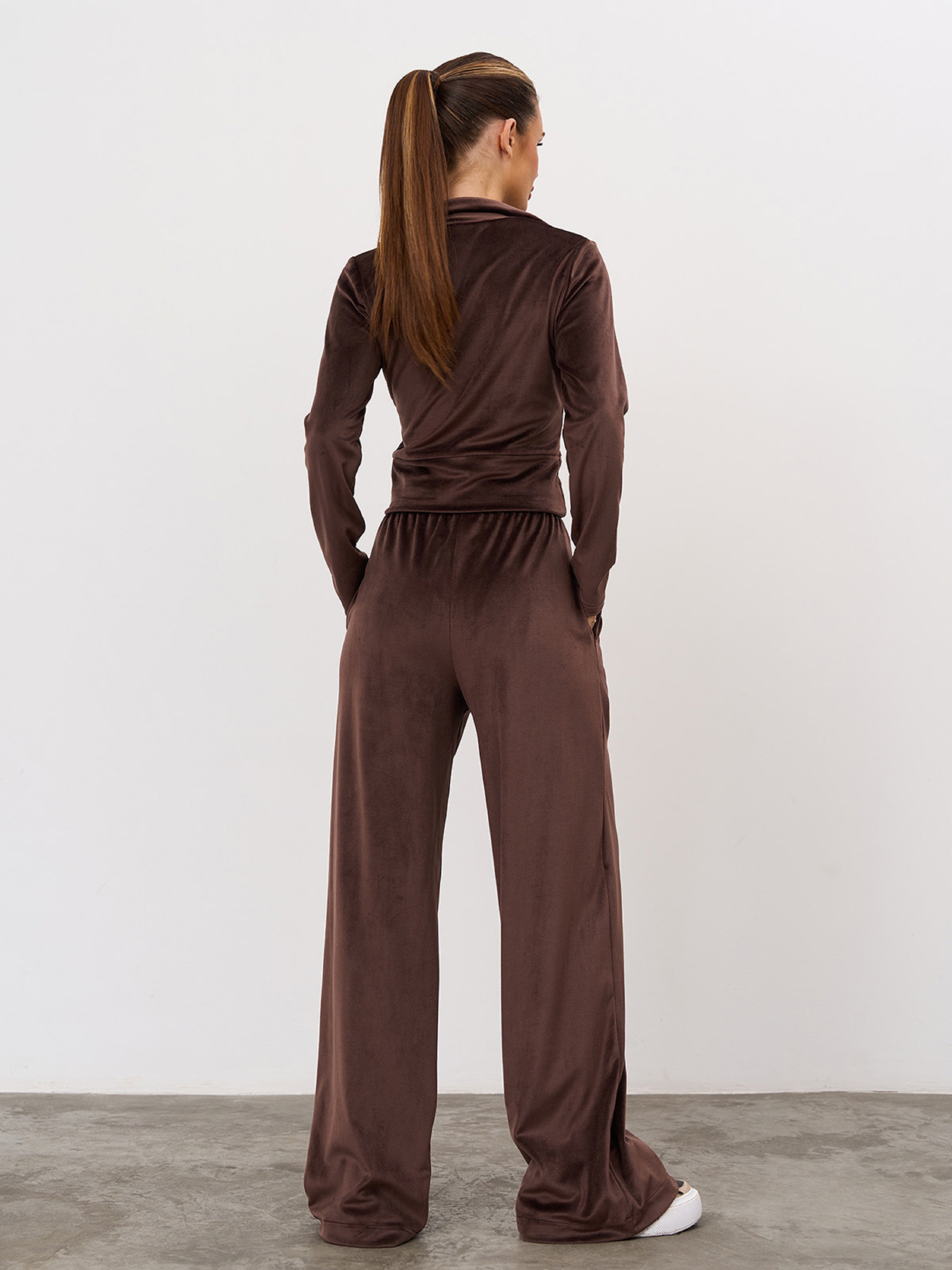 Костюм ISSA Plus модель 15342A_темно-коричневый Фото