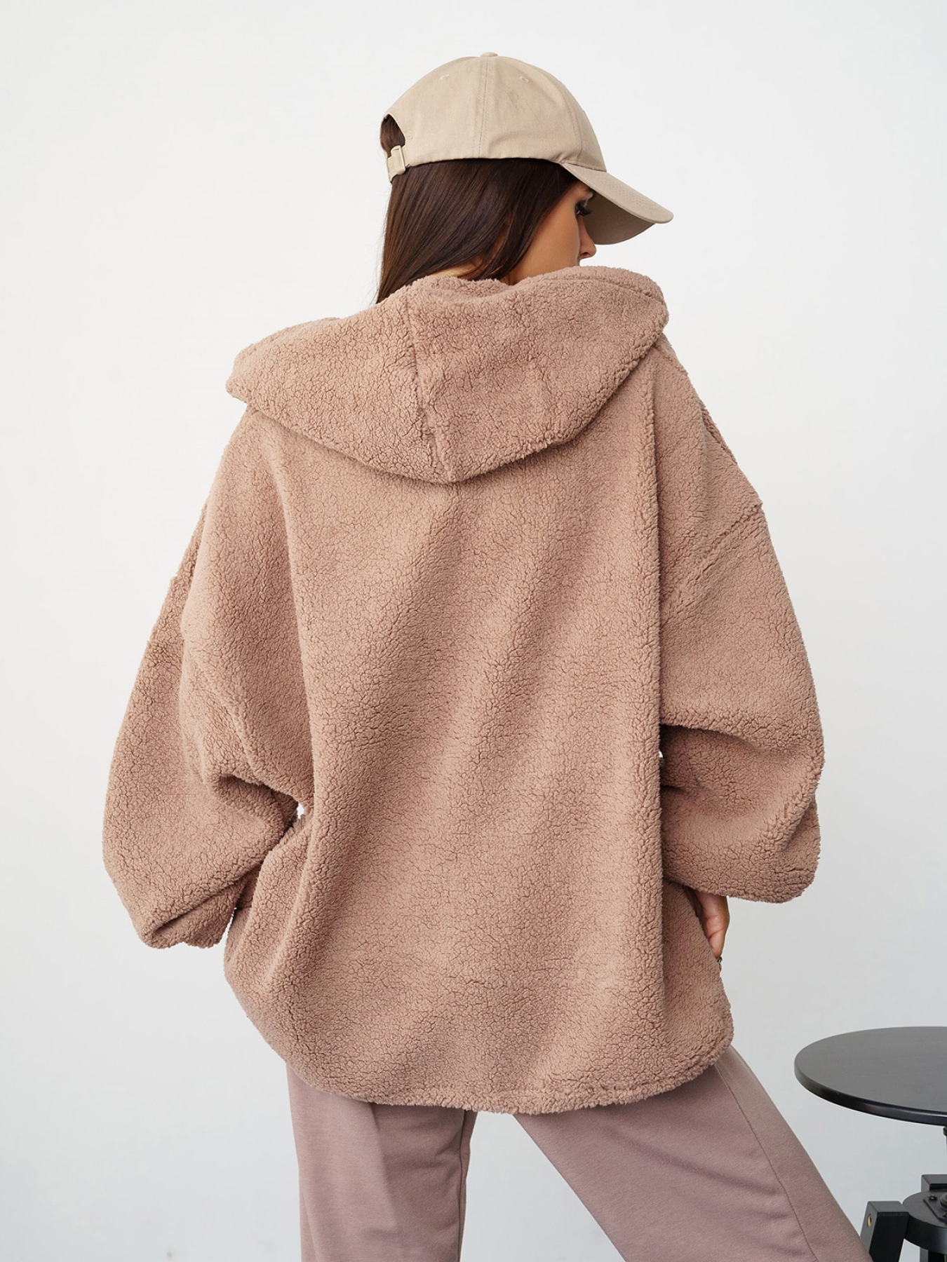 Худи ISSA Plus модель 13580_бежевый Фото