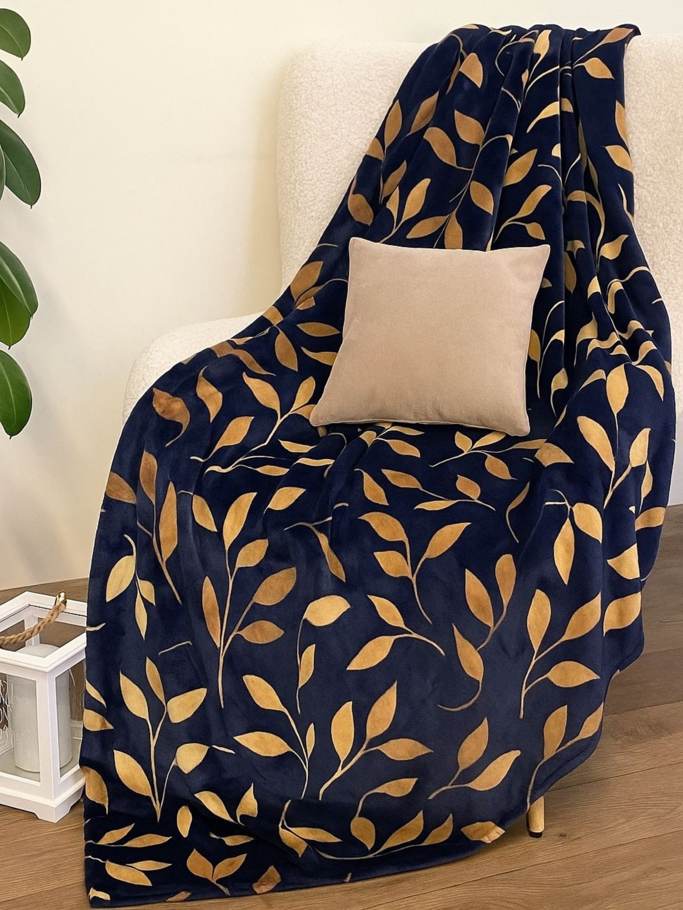 Покрывало Well Soft серого цвета с узором Ecotton модель 23479 Фото