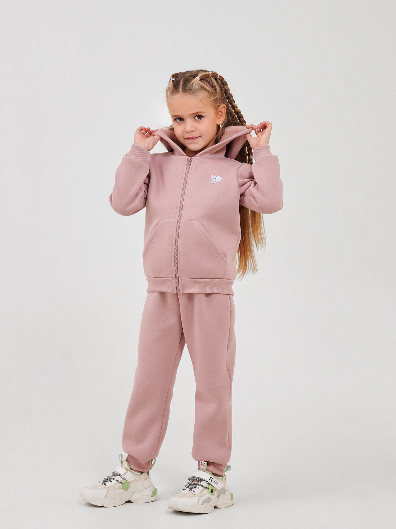 Повсякденний костюм SMIL модель smil_117543-1-pudra Фото