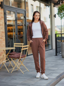 Спортивний костюм жіночий мокко модель M136.2-823 Фото