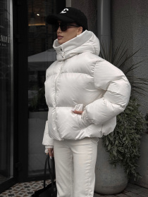 Пуховик Jadone Fashion модель Pufi_bile Фото