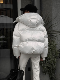 Пуховик Jadone Fashion модель Pufi_bile Фото