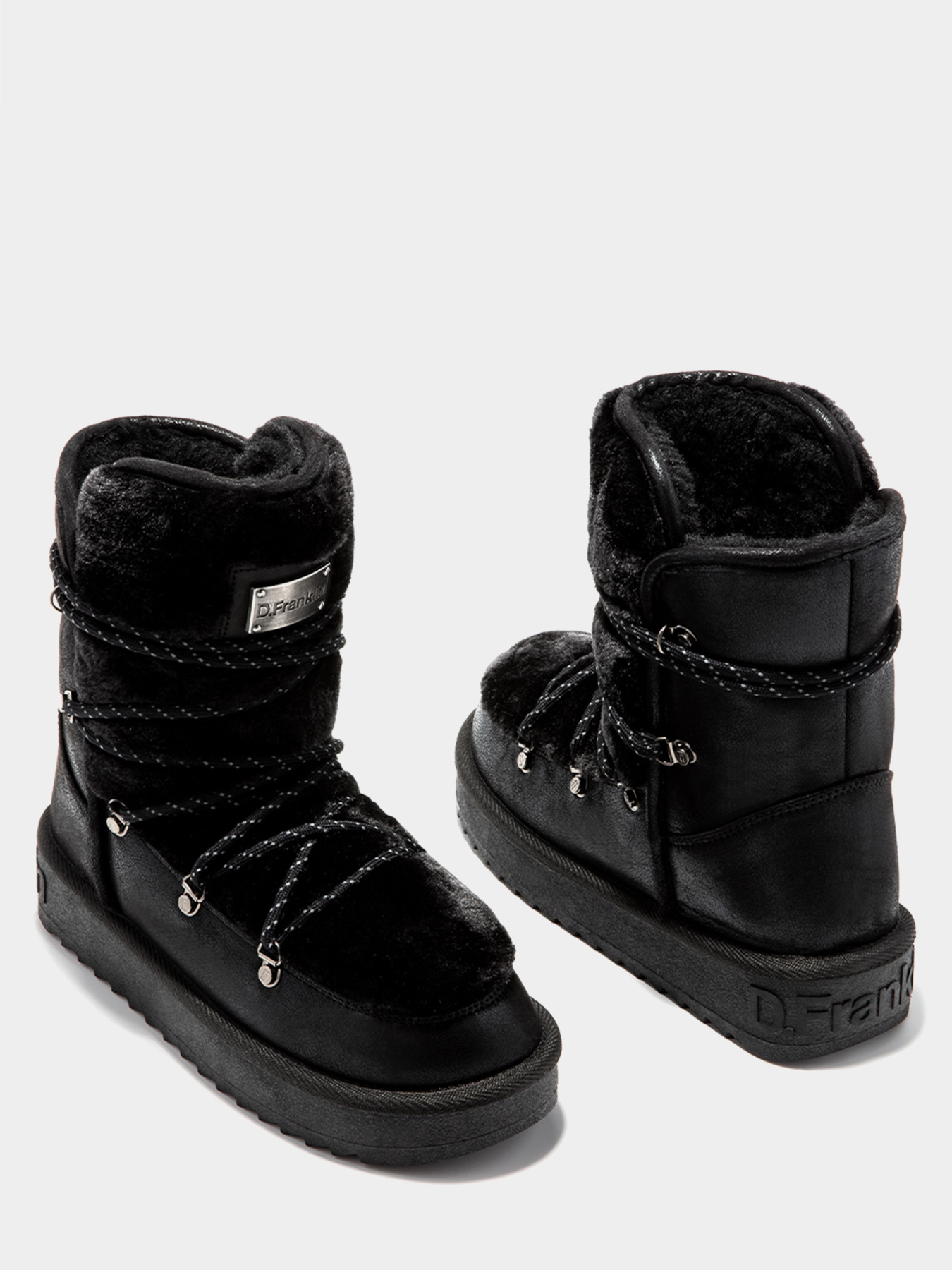 Сапоги D.Franklin модель DFSH370005-BLAC Фото