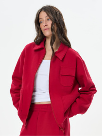 Бомбер Роза модель 250156_red Фото